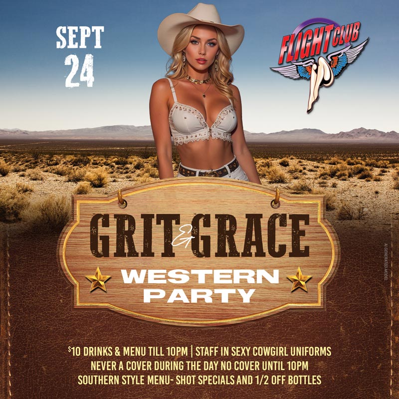 Flight Club’s Summer Grit & Grace Western Party